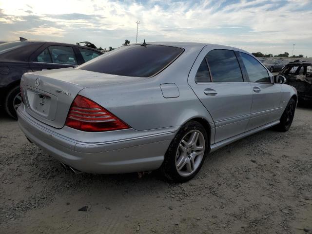 WDBNG74J73A357024 - 2003 MERCEDES-BENZ S 55 AMG SILVER photo 3