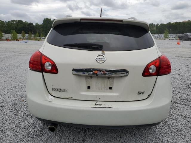 JN8AS5MT7DW001573 - 2013 NISSAN ROGUE S WHITE photo 6