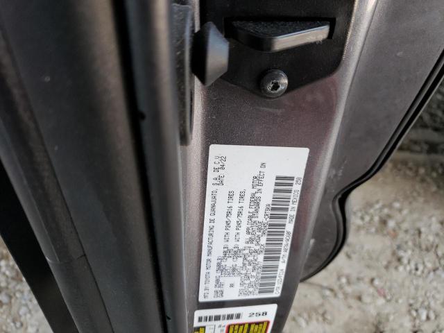 3TYSX5EN2NT015677 - 2022 TOYOTA TACOMA ACCESS CAB ნაცრისფერი ფოტო 12