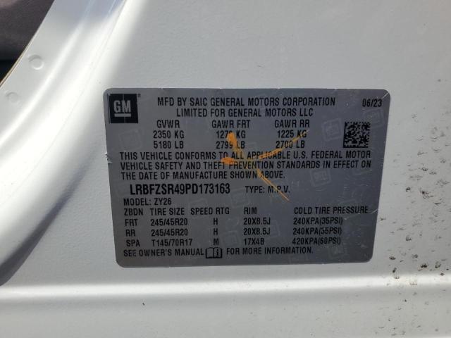 LRBFZSR49PD173163 - 2023 BUICK ENVISION AVENIR WHITE photo 14