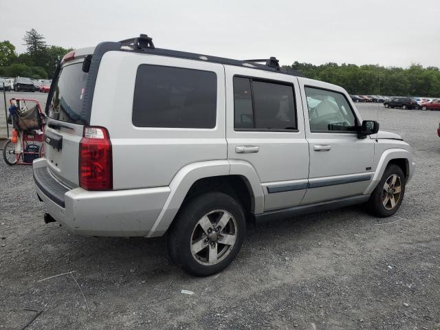 1J8HG48K98C149652 - 2008 JEEP COMMANDER SPORT ვერცხლისფერი ფოტო 3