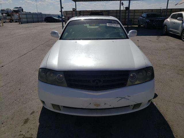 JNKAY41E33M006563 - 2003 INFINITI M45 WHITE photo 5