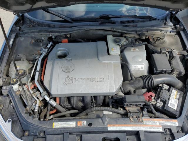 3FADP0L39AR182064 - 2010 FORD FUSION HYBRID CHARCOAL photo 11