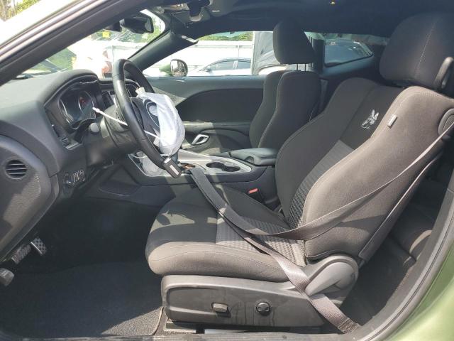 2C3CDZFJ5NH237290 - 2022 DODGE CHALLENGER R/T SCAT PACK GREEN photo 7