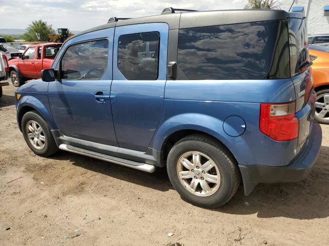 5J6YH28737L002319 - 2007 HONDA ELEMENT EX BLUE photo 2