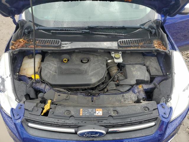 1FMCU9G9XFUB84645 - 2015 FORD ESCAPE SE BLUE photo 11