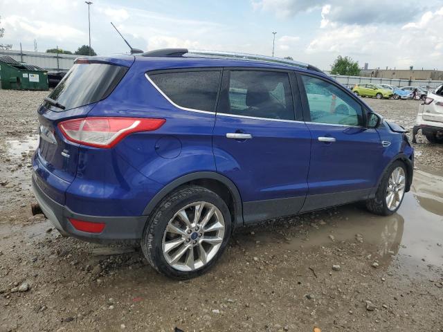 1FMCU9G9XFUB84645 - 2015 FORD ESCAPE SE BLUE photo 3