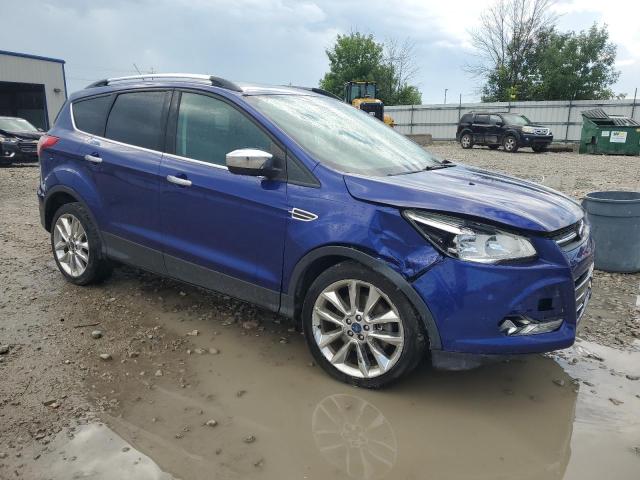 1FMCU9G9XFUB84645 - 2015 FORD ESCAPE SE BLUE photo 4