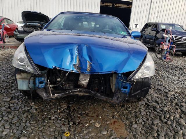 4T1FA38P58U153242 - 2008 TOYOTA CAMRY SOLA SE BLUE photo 5