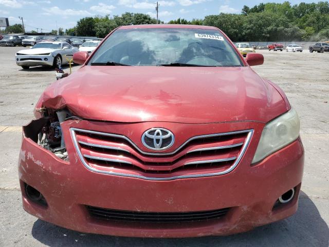 4T1BK3EKXAU102667 - 2010 TOYOTA CAMRY SE RED photo 5