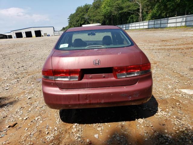 JHMCM56663C067990 - 2003 HONDA ACCORD EX MAROON photo 6