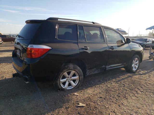 5TDJK3EH5AS040099 - 2010 TOYOTA HIGHLANDER SE BLACK photo 3