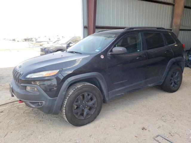 1C4PJMBS5FW778558 - 2015 JEEP CHEROKEE TRAILHAWK BLACK photo 1