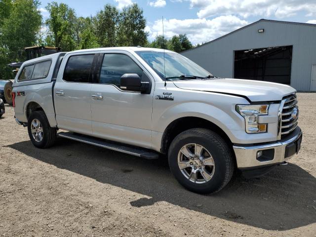 1FTEW1EF2GFC02417 - 2016 FORD F150 SUPERCREW GRAY photo 4