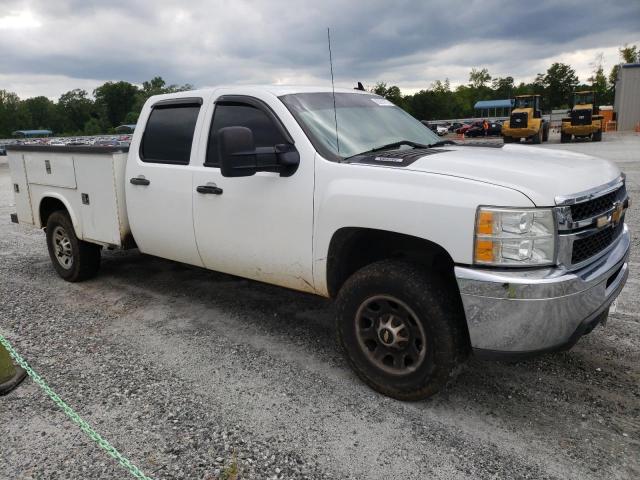 1GC4KZCG2CF211792 - 2012 CHEVROLET SILVERADO K3500 WHITE photo 4