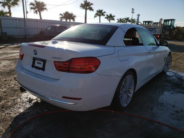 WBA3V5C57FP751516 - 2015 BMW 428 I WHITE photo 4