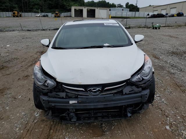 5NPDH4AE5DH160363 - 2013 HYUNDAI ELANTRA GLS WHITE photo 5