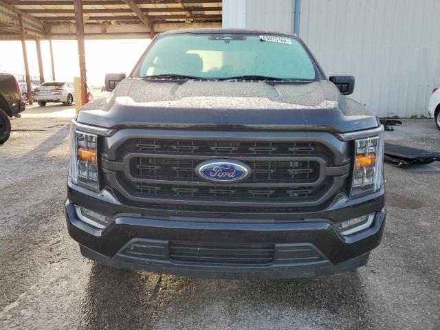 1FTEW1C57NFC14456 - 2022 FORD F150 SUPERCREW BLACK photo 5