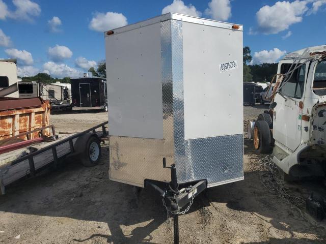 59N1E1224LB017831 - 2020 CARGO TRAILER WHITE photo 8