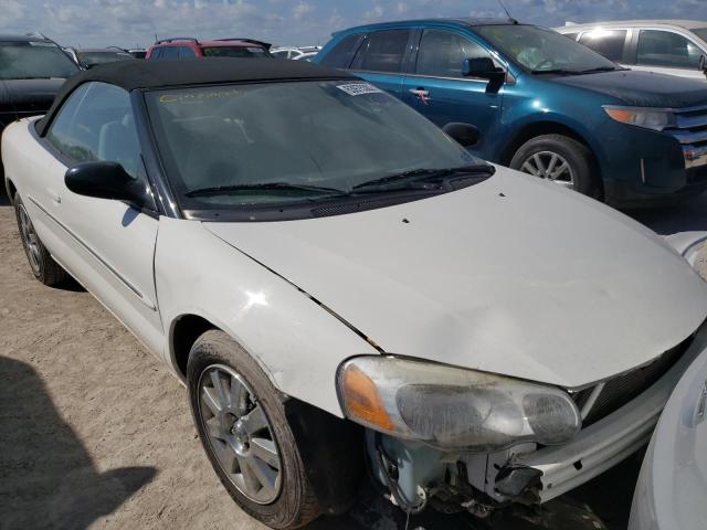 1C3EL65R54N176272 - 2004 CHRYSLER SEBRING LIMITED WHITE photo 1