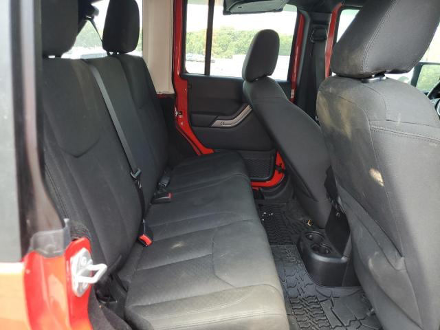 1C4BJWDG0FL754071 - 2015 JEEP WRANGLER U SPORT 红色 照片 10