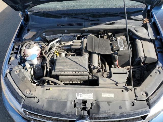 3VW2B7AJ3HM281672 - 2017 VOLKSWAGEN JETTA S BLUE photo 11