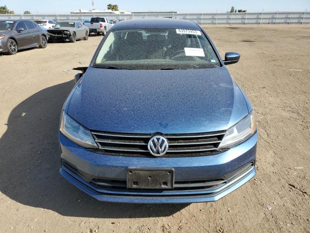 3VW2B7AJ3HM281672 - 2017 VOLKSWAGEN JETTA S BLUE photo 5