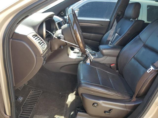 1C4RJFJT6EC154668 - 2014 JEEP GRAND CHER SUMMIT ოქროსფერი ფოტო 7