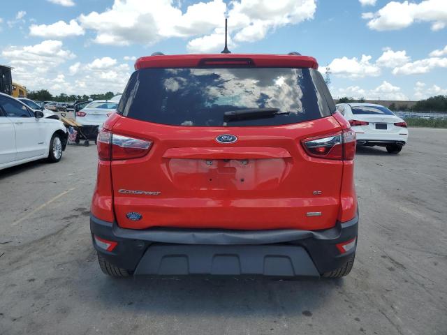 MAJ3S2GE3KC304600 - 2019 FORD ECOSPORT SE Rojo foto 6