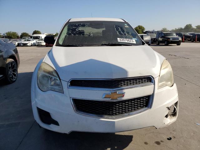 1GNALBEK9DZ110524 - 2013 CHEVROLET EQUINOX LS WHITE photo 5