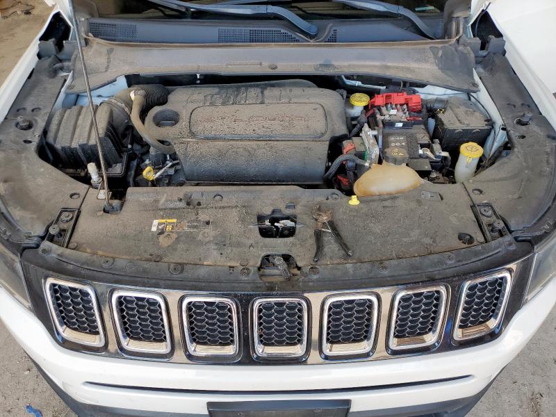 3C4NJDAB6LT105109 - 2020 JEEP COMPASS SPORT თეთრი ფოტო 12