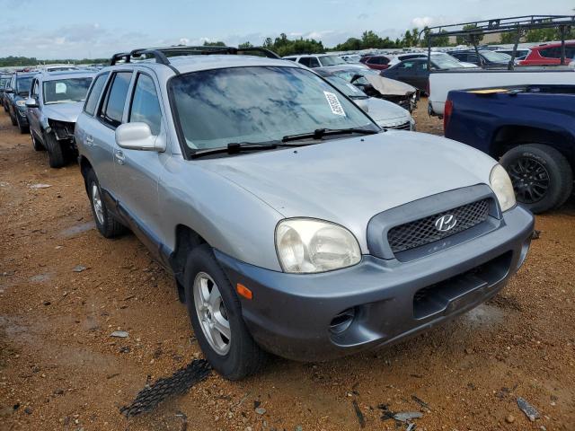 KM8SB12B24U824339 - 2004 HYUNDAI SANTA FE GL SILVER photo 4