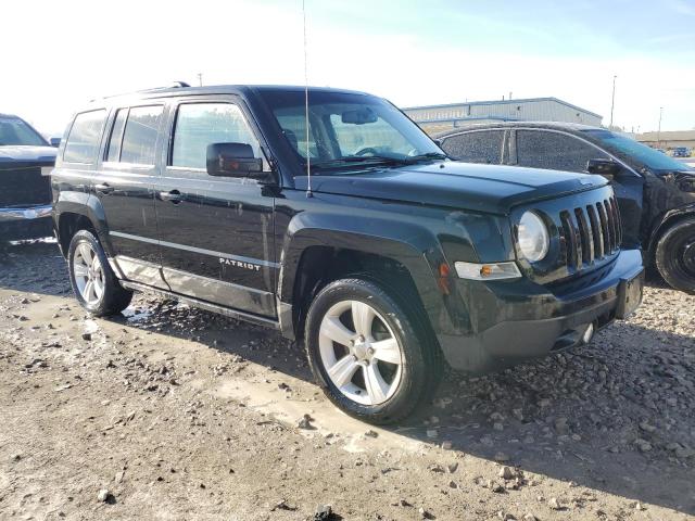 1C4NJRFB0ED852252 - 2014 JEEP PATRIOT LATITUDE BLACK photo 4