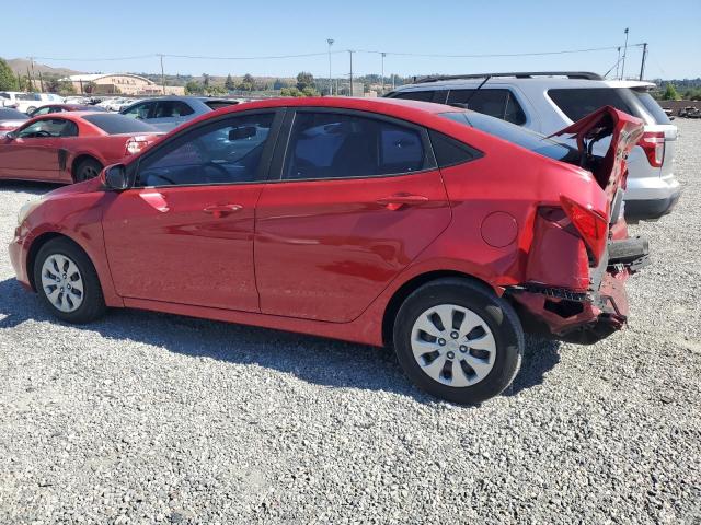 KMHCT4AE6GU067240 - 2016 HYUNDAI ACCENT SE RED photo 2