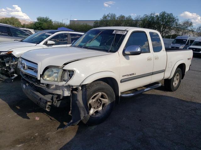 5TBRT34183S397163 - 2003 TOYOTA TUNDRA ACCESS CAB SR5 WHITE photo 1