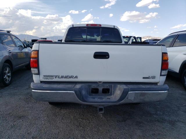 5TBRT34183S397163 - 2003 TOYOTA TUNDRA ACCESS CAB SR5 WHITE photo 6