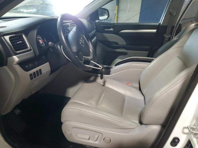 5TDJZRFH1KS714408 - 2019 TOYOTA HIGHLANDER SE WHITE photo 7