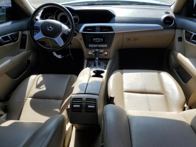 WDDGF4HB3DR257512 - 2013 MERCEDES-BENZ C 250 WHITE photo 8