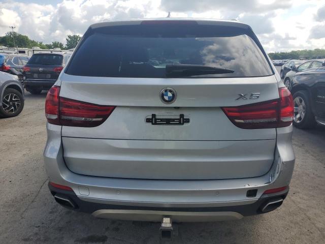 5UXKR0C51JL072507 - 2018 BMW X5 XDRIVE35I SILVER photo 6