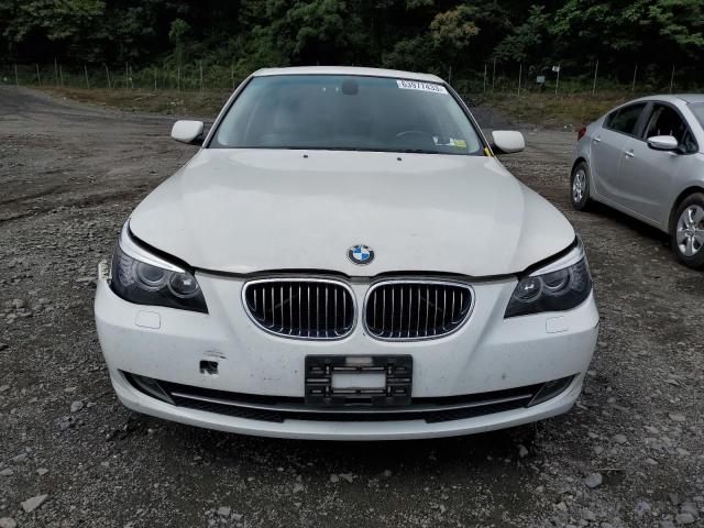 WBANU53598CT08760 - 2008 BMW 5 SERIES I WHITE photo 5