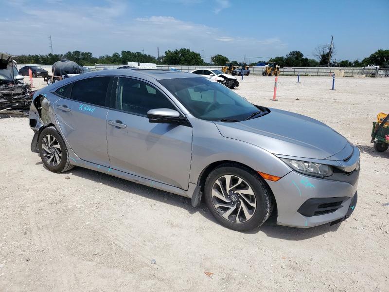 19XFC2F72HE047163 - 2017 HONDA CIVIC EX SILVER photo 4