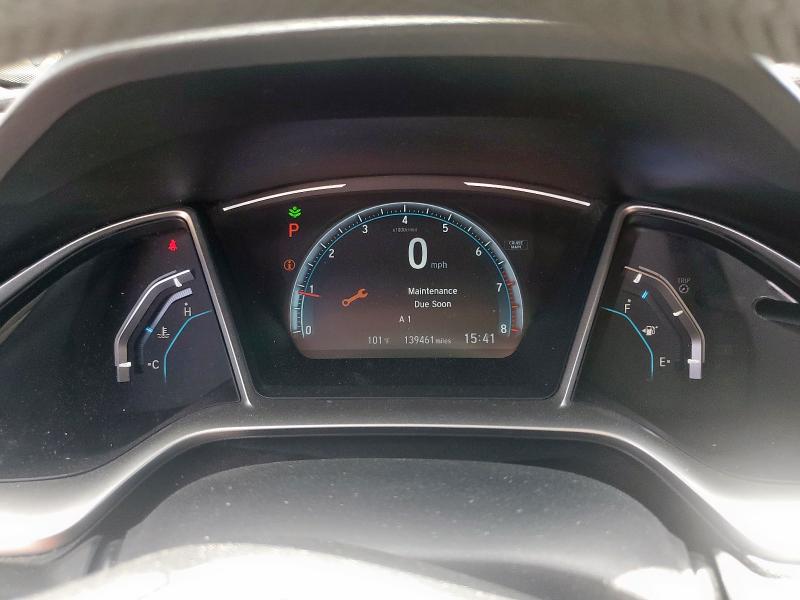 19XFC2F72HE047163 - 2017 HONDA CIVIC EX SILVER photo 9