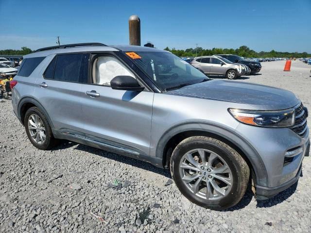 1FMSK7DH4LGA77473 - 2020 FORD EXPLORER XLT SILVER photo 4