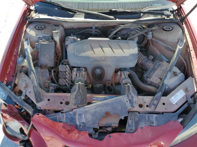 2G2WP552671199359 - 2007 PONTIAC GRAND PRIX RED photo 11