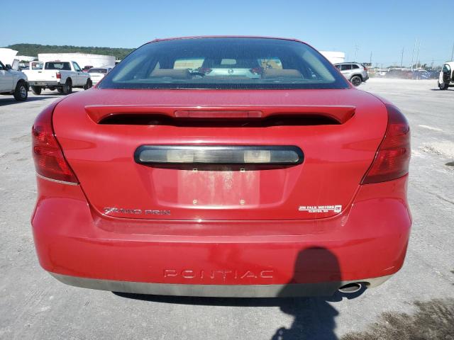 2G2WP552671199359 - 2007 PONTIAC GRAND PRIX RED photo 6