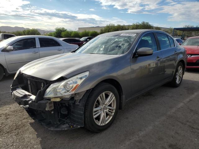 JN1DV6AR2CM862445 - 2012 INFINITI G25 GRAY photo 1