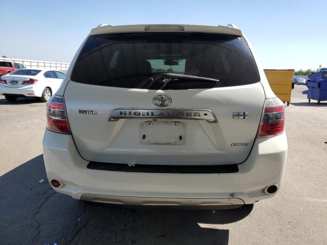 JTEEW44AX82021657 - 2008 TOYOTA HIGHLANDER HYBRID LIMITED WHITE photo 6