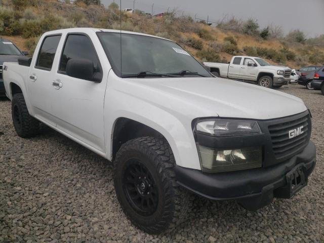 1GTD5MFE9C8158873 - 2012 GMC CANYON SLE WHITE photo 4