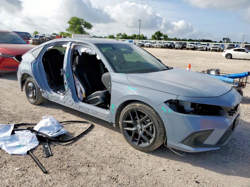 19XFL2H8XRE009154 - 2024 HONDA CIVIC SPORT ნაცრისფერი ფოტო 4