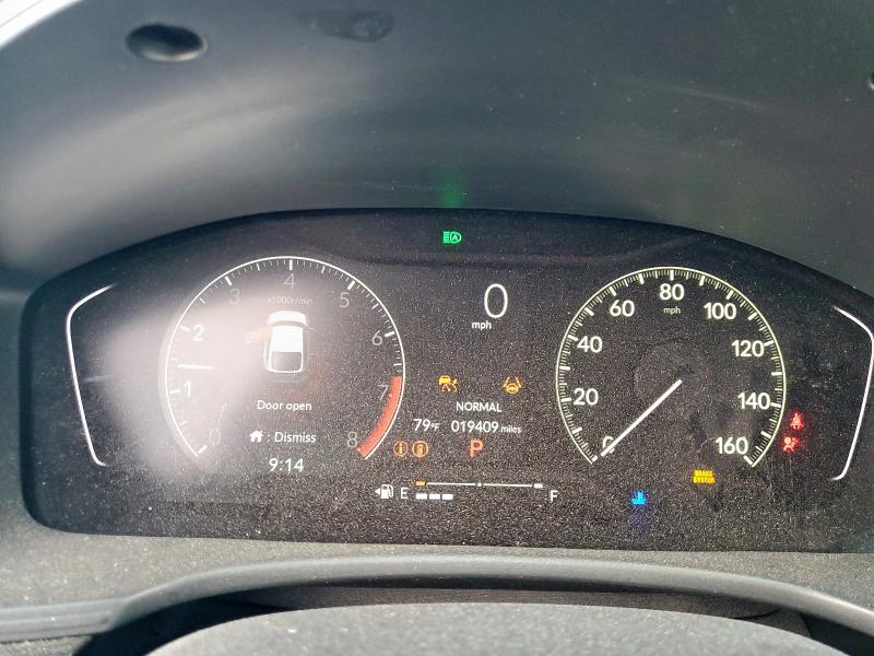 19XFL2H8XRE009154 - 2024 HONDA CIVIC SPORT ნაცრისფერი ფოტო 9